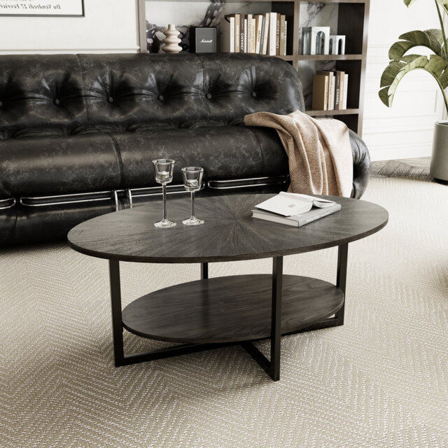 Agora Solid Coffee Table with Storage