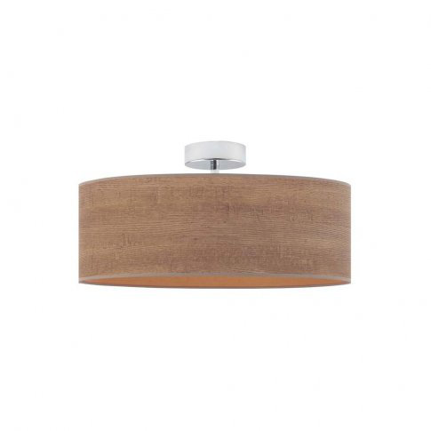 Bisono-Miro Fabric Semi Flush Mount