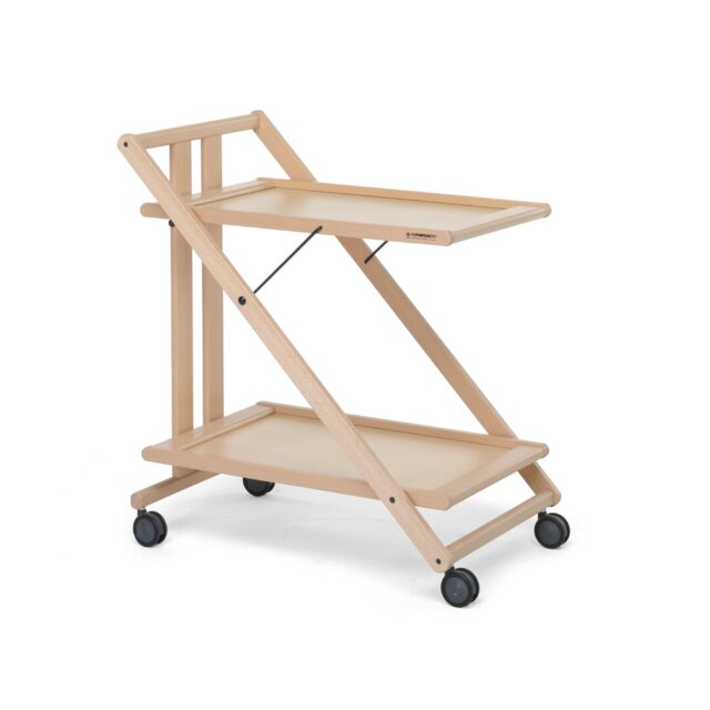 Solid Wood Bar Cart