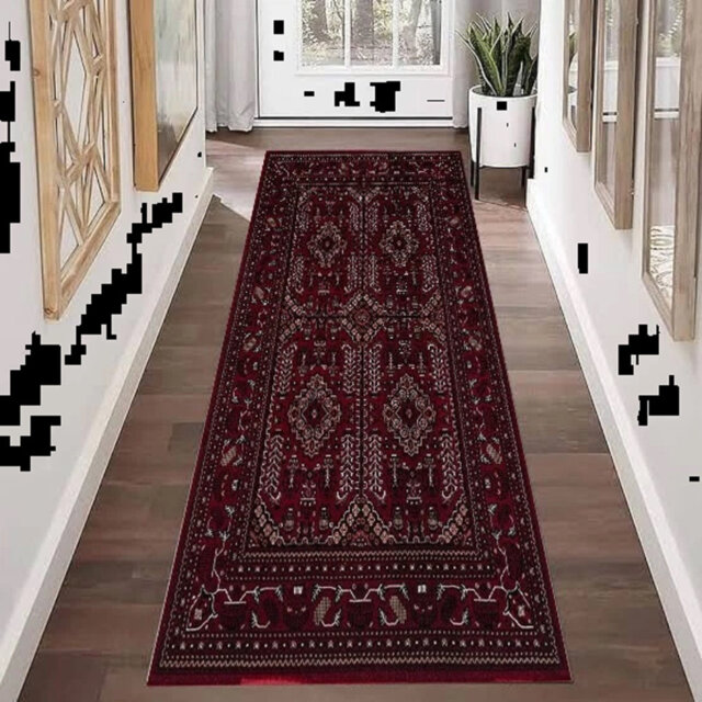 New Stylish Traditional Long Hallway Runner Rug Bedroom Carpet Soft Rugs Kitchen Floor Mat*