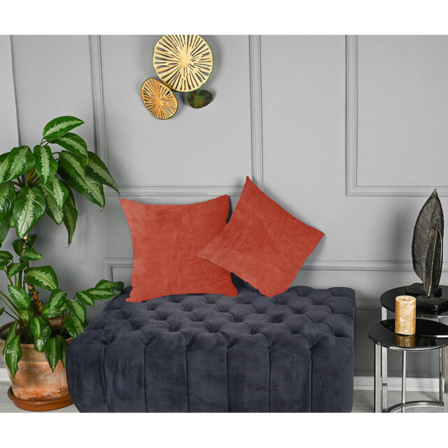 Matte Velvet Cushion Cover - 1 Pc