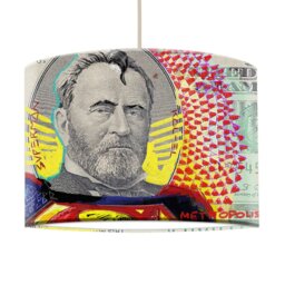 Gunn 29cm H Paper Drum Pendant Shade ( Screw On )