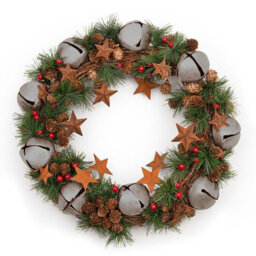 Faux PVC Christmas Wreath