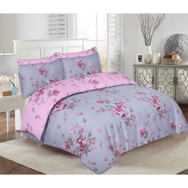Eisenhauer Cotton Blend Floral Duvet Cover Set with Pillowcases Included