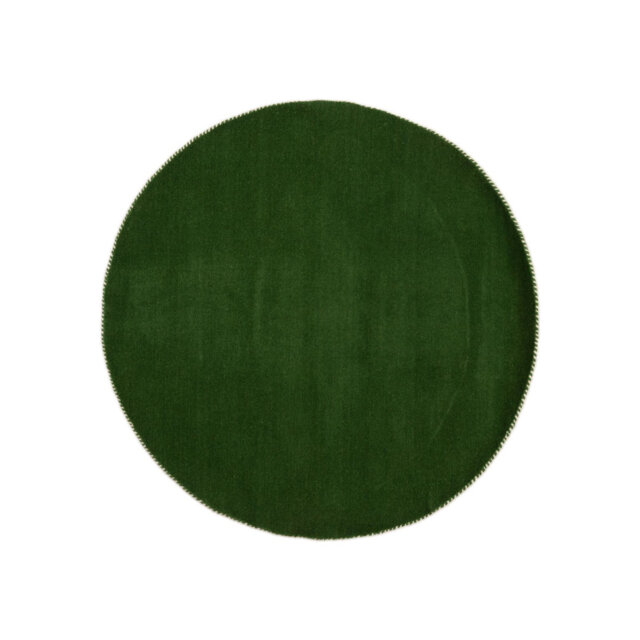 Solid Colour Wool Hand Woven Area Rug