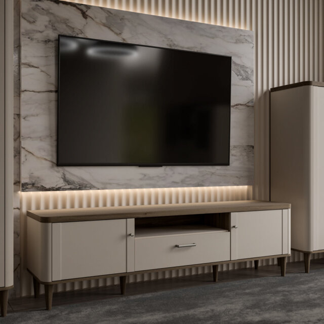 "Aderinola Unfinished TV Stand for TVs up to 75"""