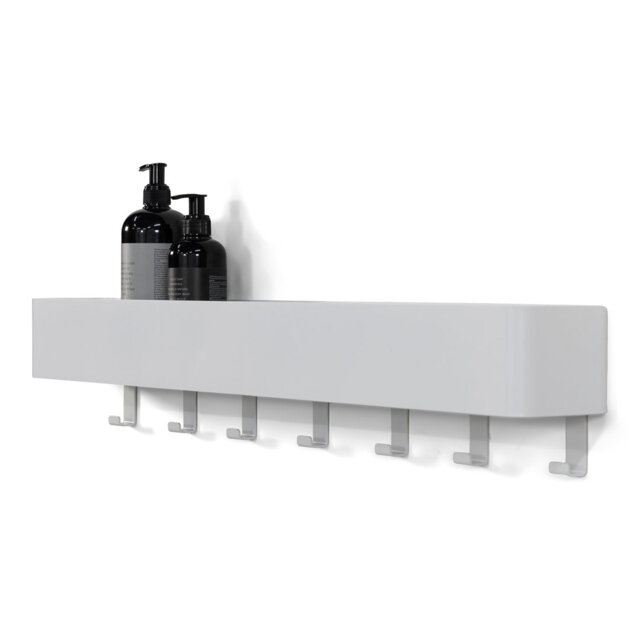 MULTI Steel Wall 7 - Hook Wall Mounted Coat Rack
