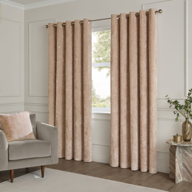Lustre Velvet Room Darkening Curtain Panel Pair