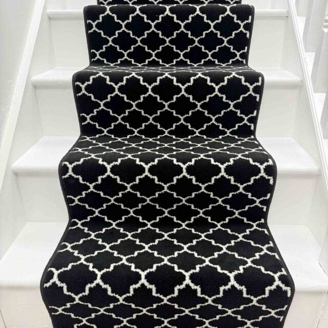 Avanti Black Stair Runner â Soft & Durable Carpet Runner for Stairs & Staircases, Multiple Lengths