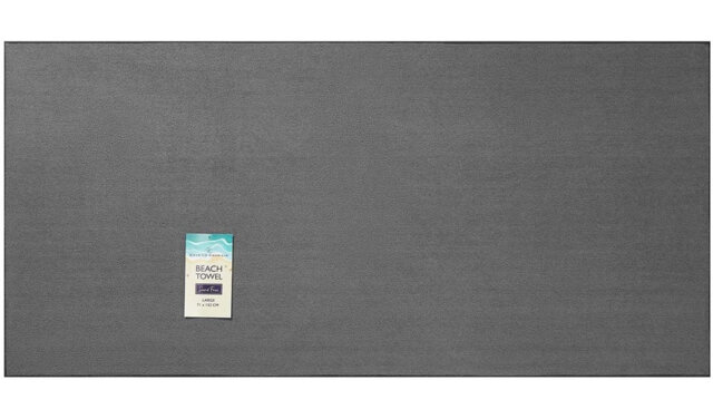 BEACH TOWEL - GREY