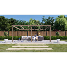 Angelys Solid Wood Pergola