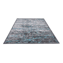 Orelia Machine Woven Turquoise Rug