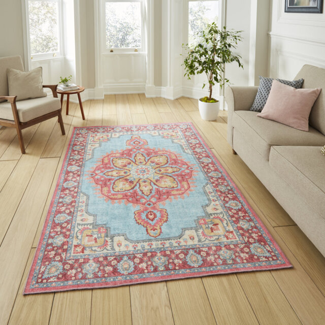 Zahra Vintage Washable Rug
