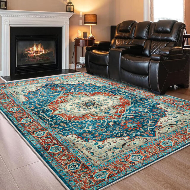 Luxury Cashmere Area Rug â Ultra-Soft, Cozy, Fade-Resistant Floor Rug For Living Room & Bedroom Decor