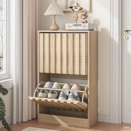 12 Pair Flip Down Shoe Storage
