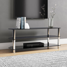 "Lohmann Unfinished Corner TV Stand for TVs up to 55"""