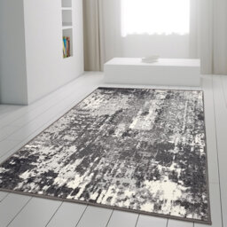 Adilkhan Beige/Grey/Black Rug
