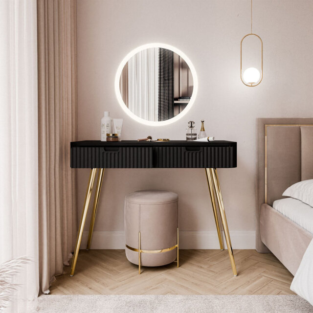 Novi Dressing Table with Mirror