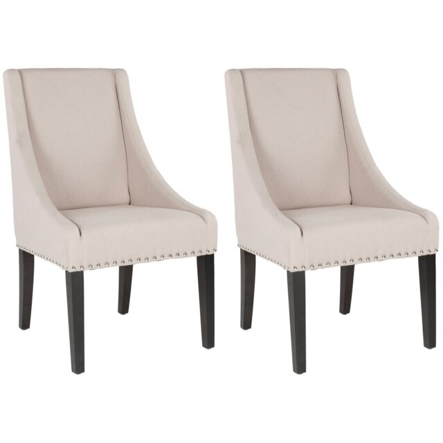 Daddario 49.02cm H Linen Upholstered Side Chair