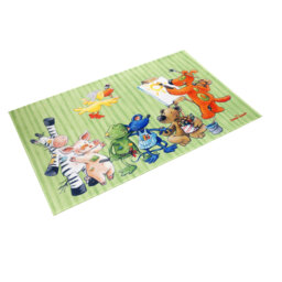 Green/Red/Blue Rug