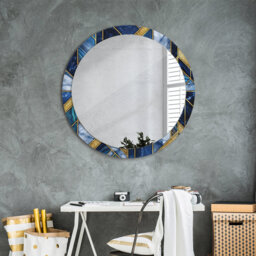 Huldar Glass Flat Wall Mirror