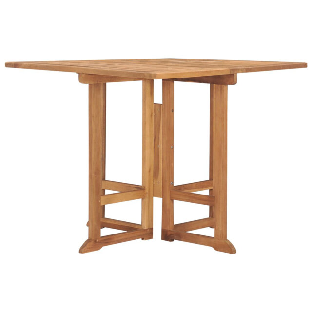 Lois Square Teak Folding Outdoor Dining Table , 90cm cm W 90cm cm D