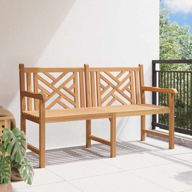 Solid Wood Outdoor Bench
