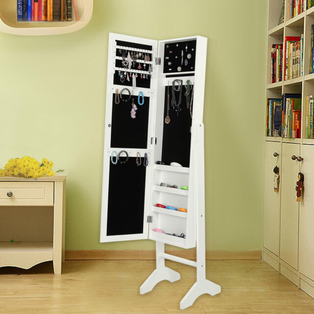 Freestanding Jewelry Armoire
