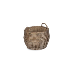 Stumpy Wicker Storage Basket