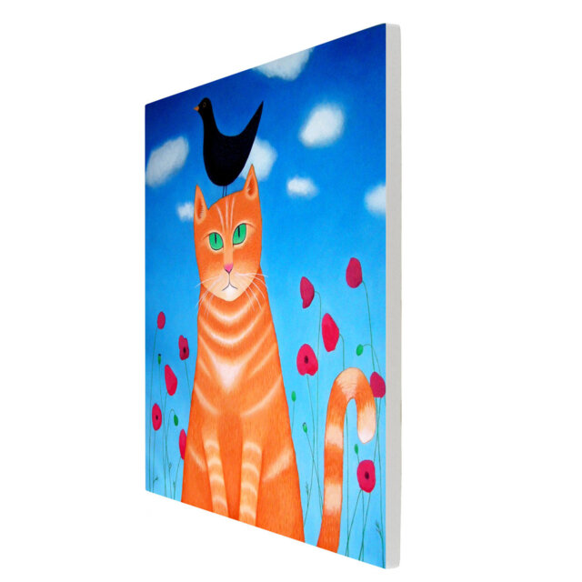 AILSA BLACK Traditional Wall Decor on Ceramic