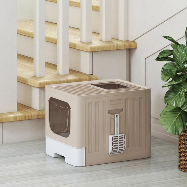 Polyethylene Plastic Litter Box Enclosure