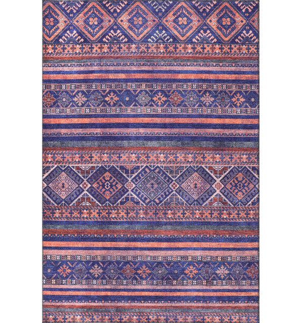 Bohemian Area Rug Floor Carpet Pads Washable Area Rugs Non Slip Entryway Rug Mat For Bedroom 1322M