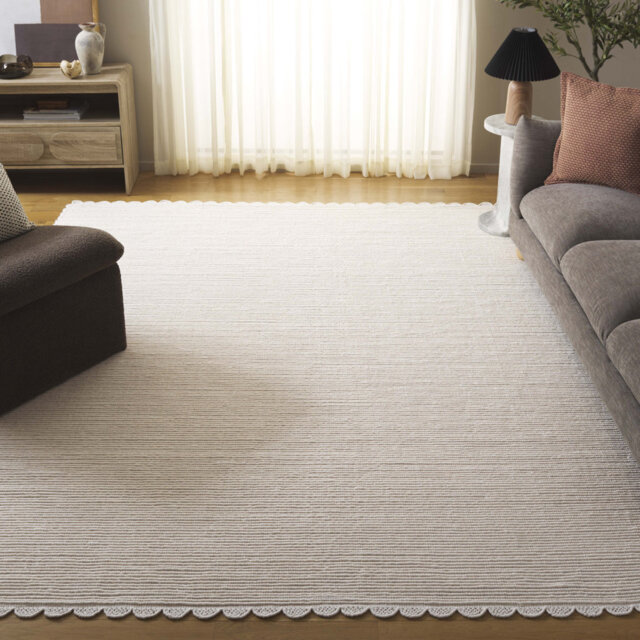 Montauk 300 Handwoven Area Rug in Ivory