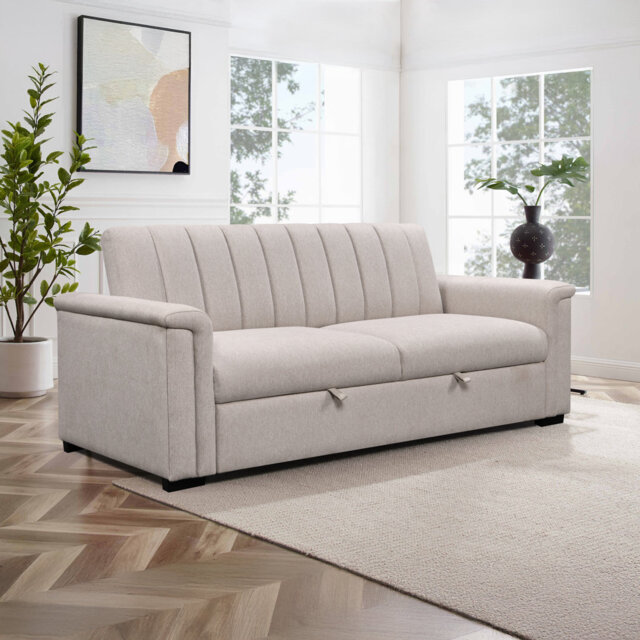 Charlotte 3 Seater Fabric Sofa Bed