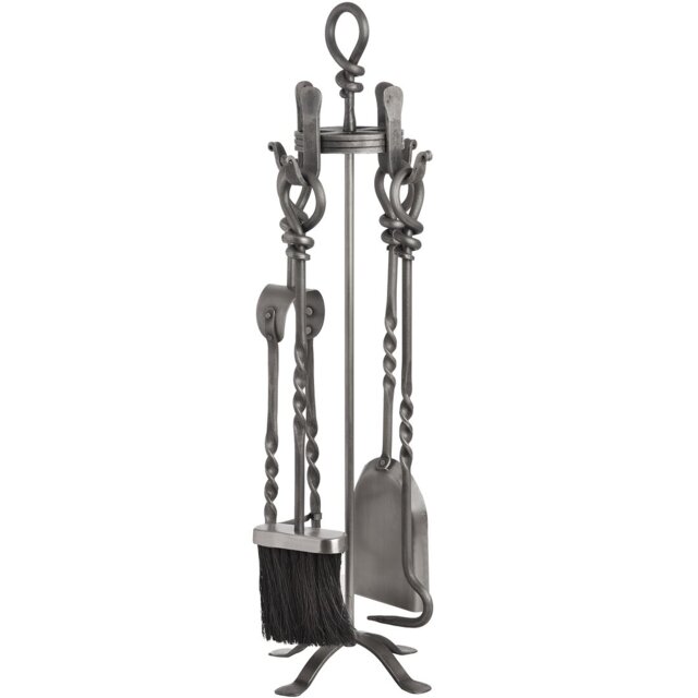 East Ellijay Metal Fireplace Tool Set
