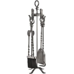 East Ellijay 5 Piece Metal Fireplace Tool Set