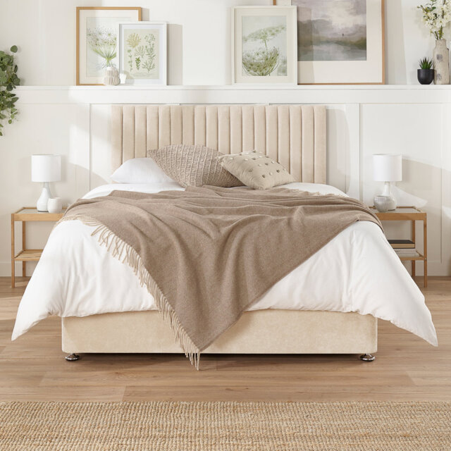 Iroh Upholstered Bed with Mattress