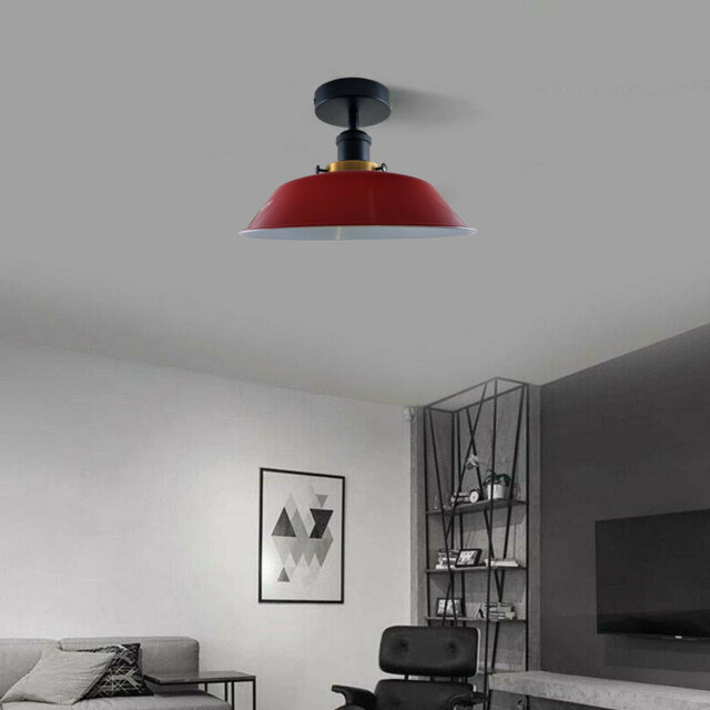 Lederer 1-Light 36cm Semi Flush Mount