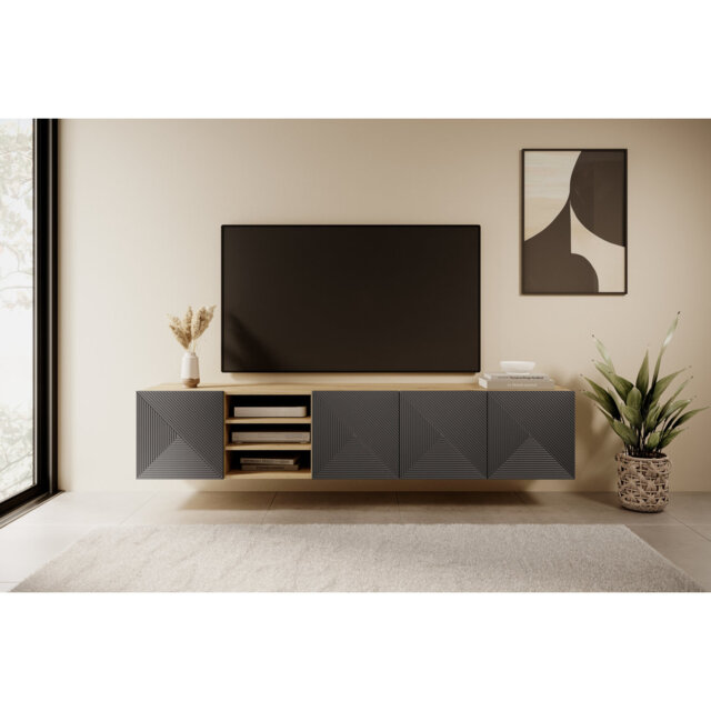 "Megahn Unfinished TV Stand for TVs up to 55"""