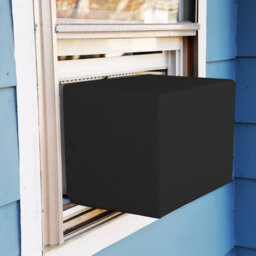 Gearhart HeavyDuty Waterproof Outdoor Window Air Conditioner Cover, UV Resistant Outside Window AC Unit Cover