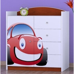 Nevarez Kids 4 - Drawer Combo Dresser