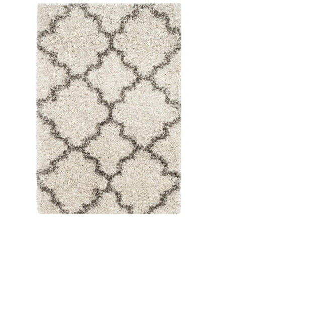 Shults Shaggy Power Loom Ivory/Navy Rug