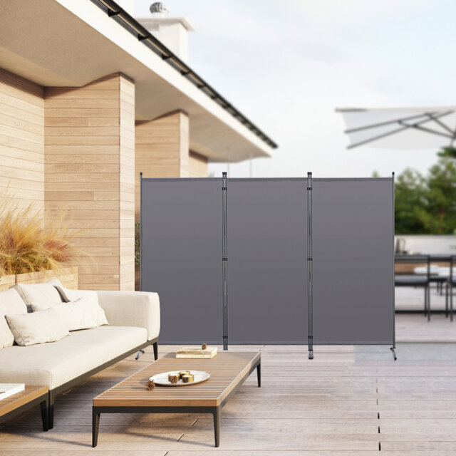 Aabia 170cm H Folding Room Divider