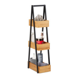 Bamboo Freestanding Bathroom Shelves