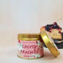 Cherry Bakewell Scented Jar Candle