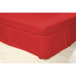 200 TC 50/50 Percale Polycotton Tailored Bed Skirt