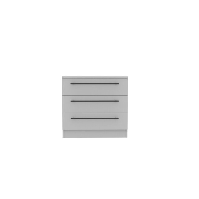 Fully Assembled Yeoman 3 Drawer 76.5Cm W Chest of Drawers