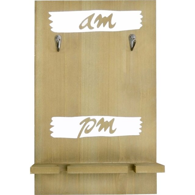 Mcdevitt Wall Mounted Mug and Wine Glass Rack