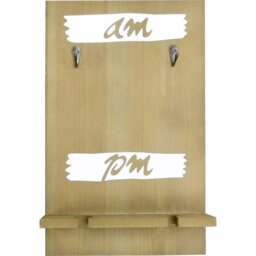 Mcdevitt Wall Mounted Mug and Wine Glass Rack