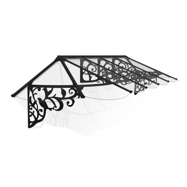 0.88m W x 3.7m D Door Canopy